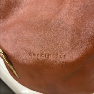Coccinelle Brown Leather Women's Bucket Bag